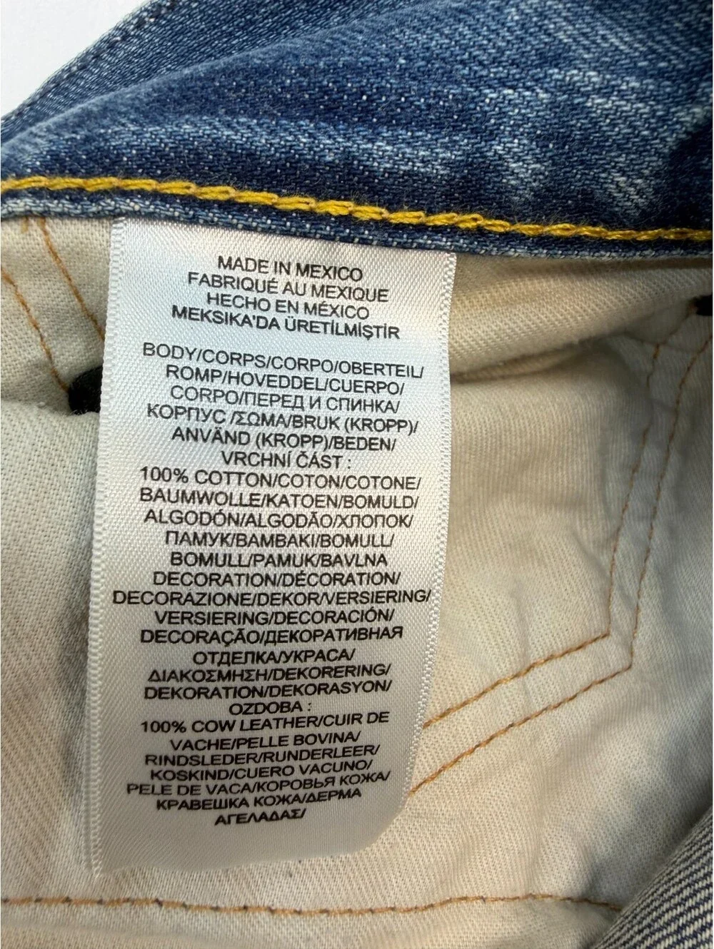 Polo Ralph Lauren Men's Jeans Hampton Relaxed Straight Mid Rise Size 34 Blue